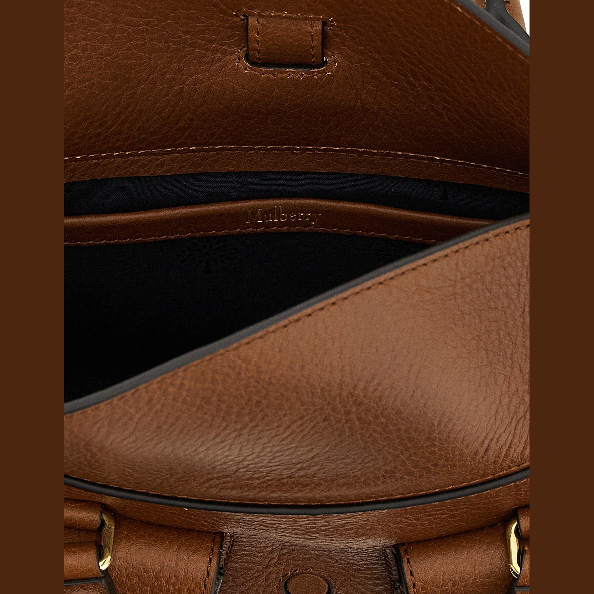 Mulberry Brown Calfskin Handbag