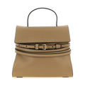 Moschino Beige Napa Leather / Calf Bos Taurus Handbag