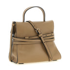 Moschino Beige Napa Leather / Calf Bos Taurus Handbag