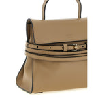 Moschino Beige Napa Leather / Calf Bos Taurus Handbag