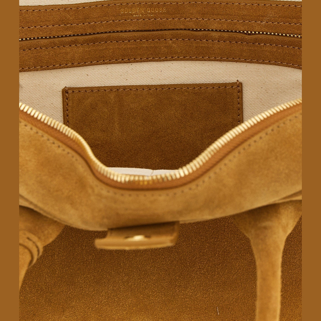 Golden Goose Beige Cowhide Handbag
