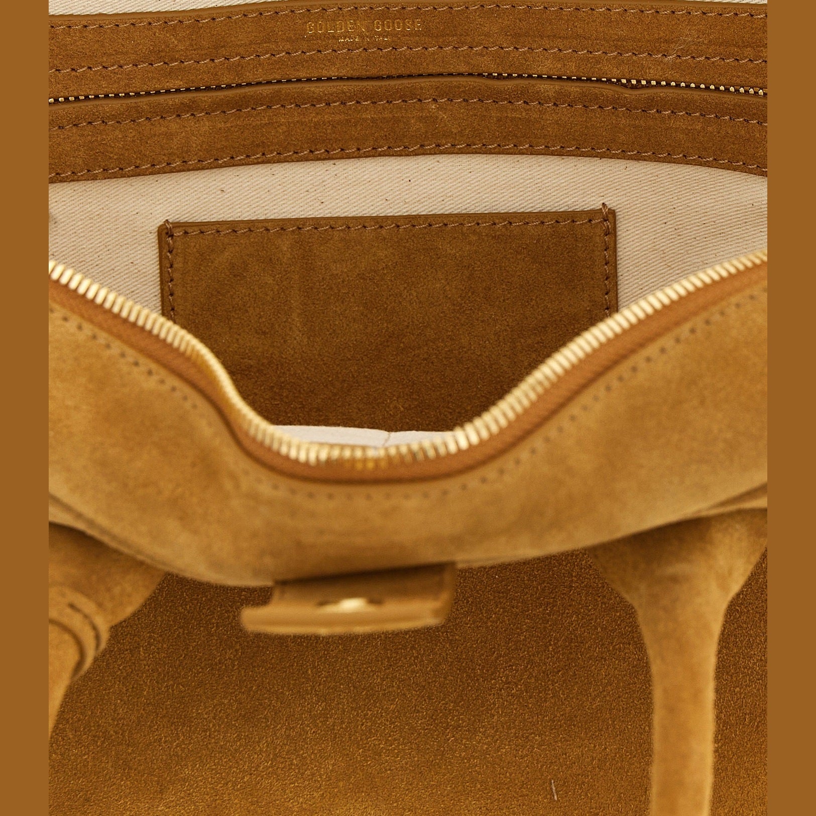 Golden Goose Beige Cowhide Handbag