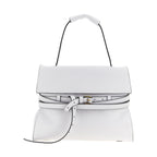 Moschino White Napa Leather / Calf Bos Taurus Shoulder Bag