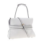 Moschino White Napa Leather / Calf Bos Taurus Shoulder Bag