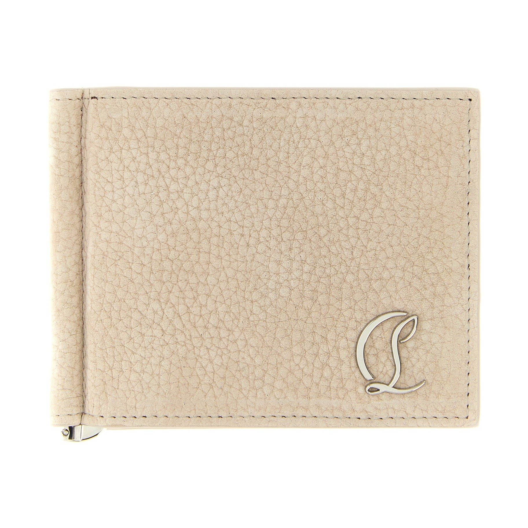 Christian Louboutin Beige Calfskin Wallet