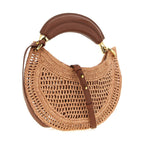 Chloé Multicolor Raffia Handbag