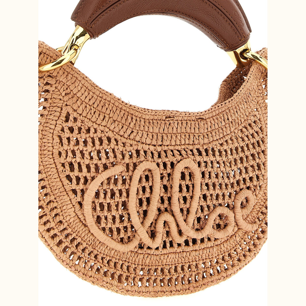 Chloé Multicolor Raffia Handbag