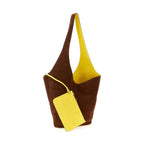 Alberta Ferretti Brown Leather Shoulder Bag