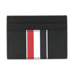 Thom Browne Black Calfskin Cardholder