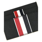 Thom Browne Black Calfskin Cardholder