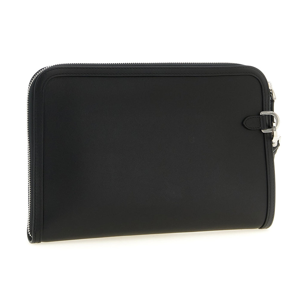 Dolce & Gabbana Bicolor Calfskin Clutch Bag