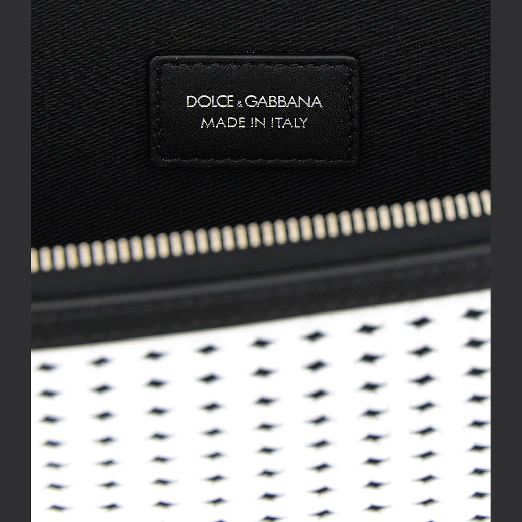 Dolce & Gabbana Bicolor Calfskin Clutch Bag