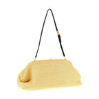 Alberta Ferretti Beige Viscose Clutch Bag