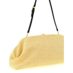 Alberta Ferretti Beige Viscose Clutch Bag