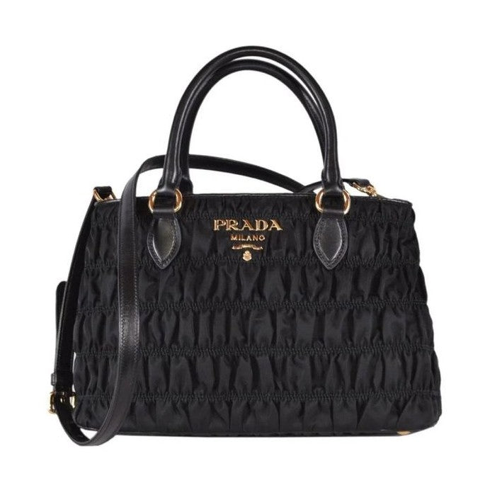 Prada Black Nylon Handbag