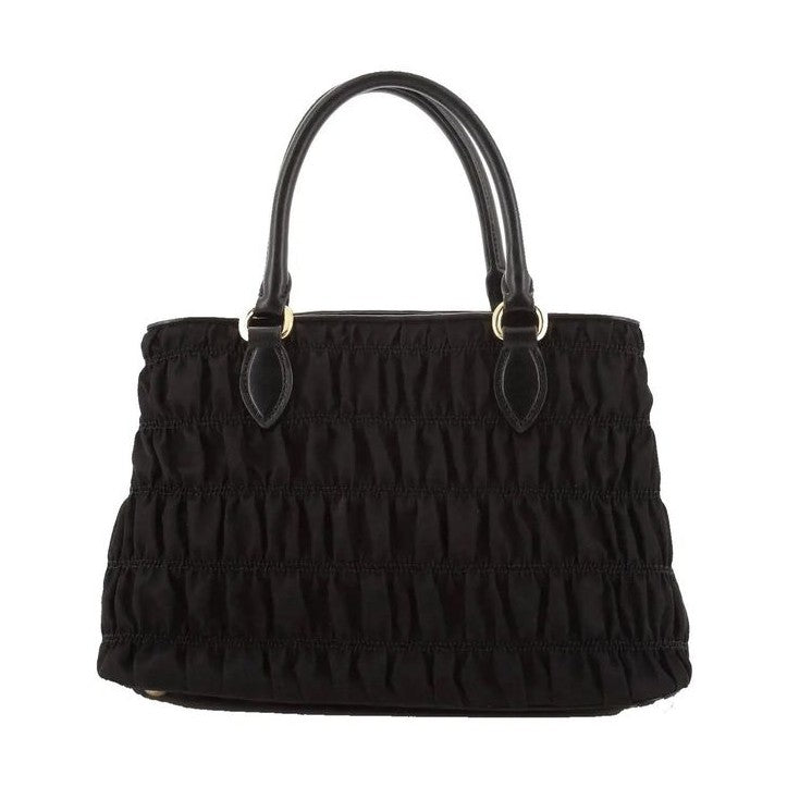 Prada Black Nylon Handbag