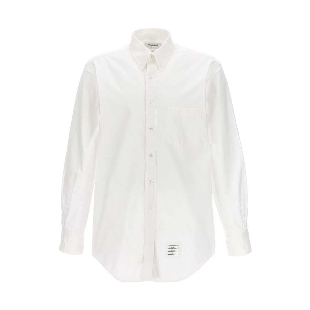 Thom Browne White Cotton Blouse