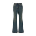 Givenchy Blue Cotton Bootcut Jeans