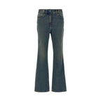 Givenchy Blue Cotton Bootcut Jeans