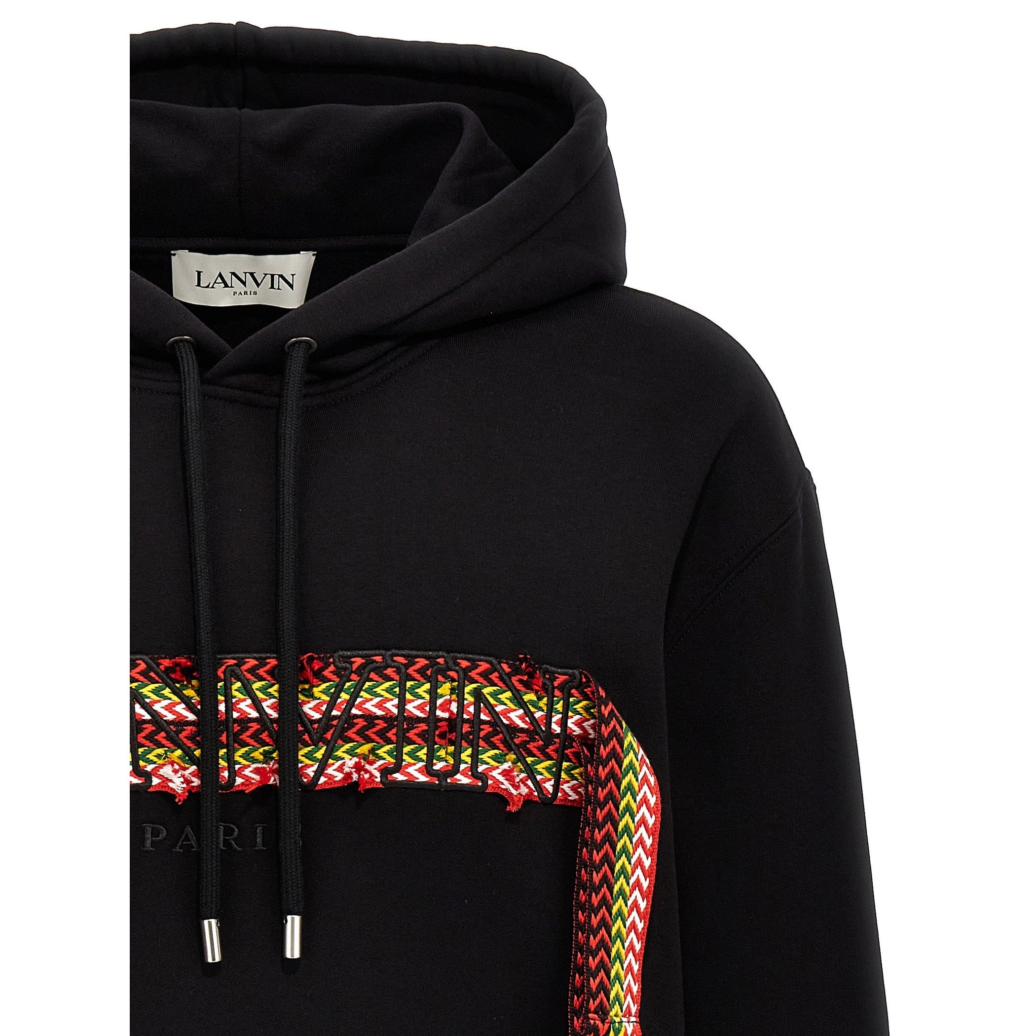 Lanvin Black Cotton Sweatshirt