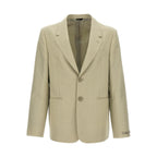 Fendi Beige Virgin Wool Blazer