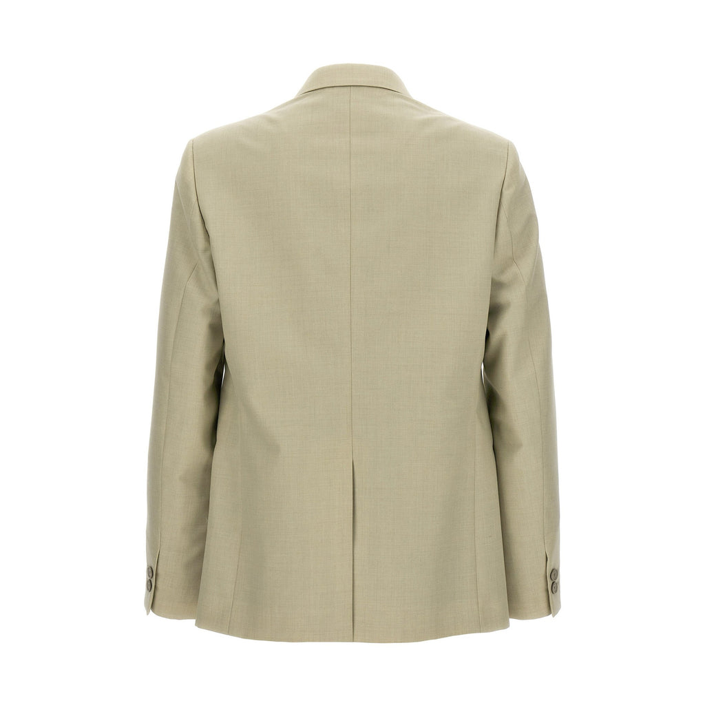 Fendi Beige Virgin Wool Blazer