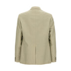 Fendi Beige Virgin Wool Blazer