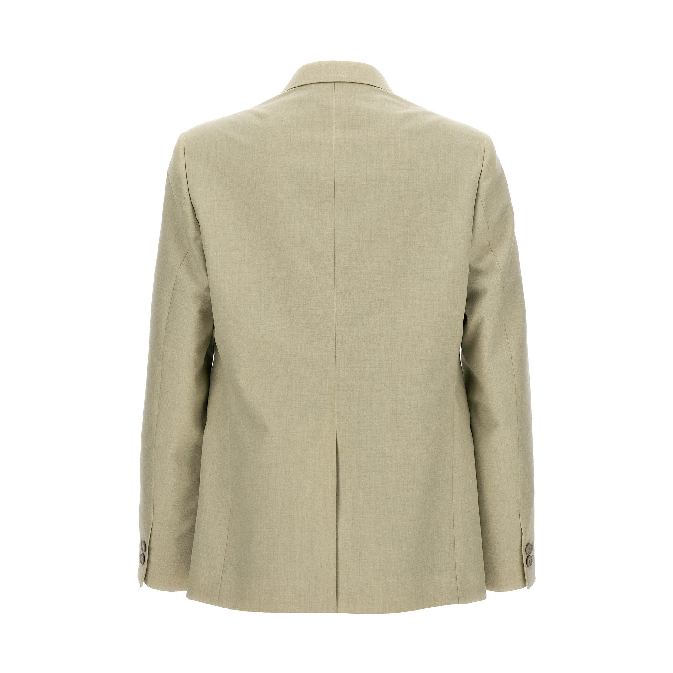 Fendi Beige Virgin Wool Blazer