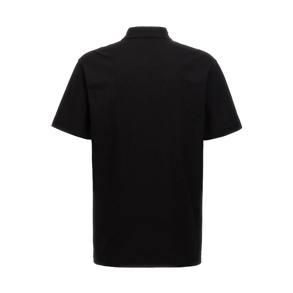 Givenchy Black Cotton Polo Shirt