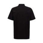 Givenchy Black Cotton Polo Shirt