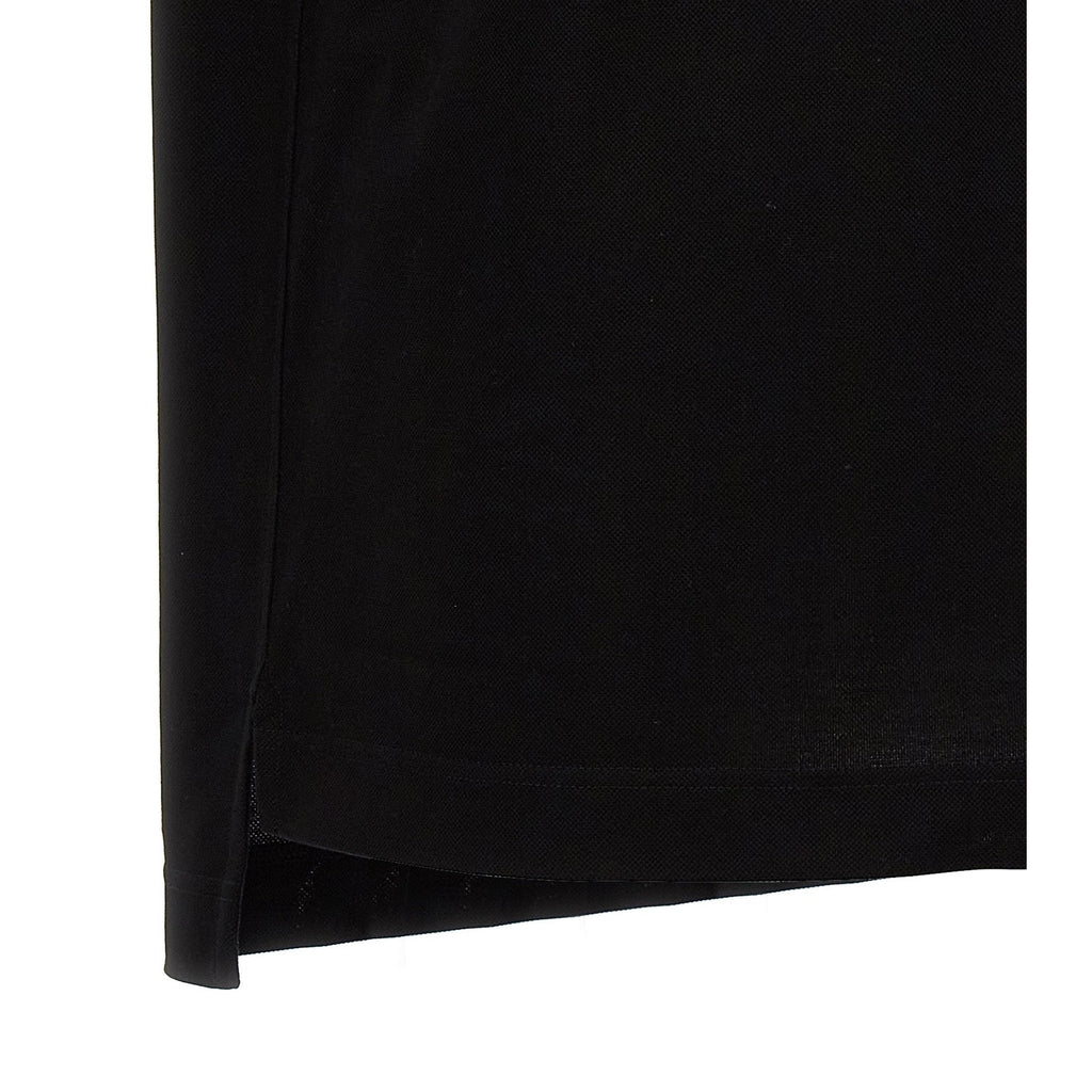 Givenchy Black Cotton Polo Shirt