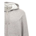 Brunello Cucinelli Gray Cotton Sweatshirt