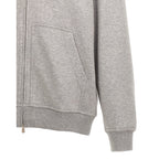Brunello Cucinelli Gray Cotton Sweatshirt