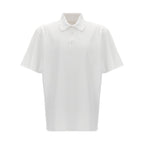 Givenchy White Cotton Polo Shirt