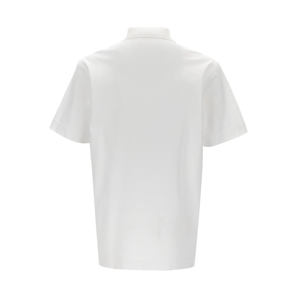 Givenchy White Cotton Polo Shirt
