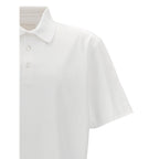 Givenchy White Cotton Polo Shirt