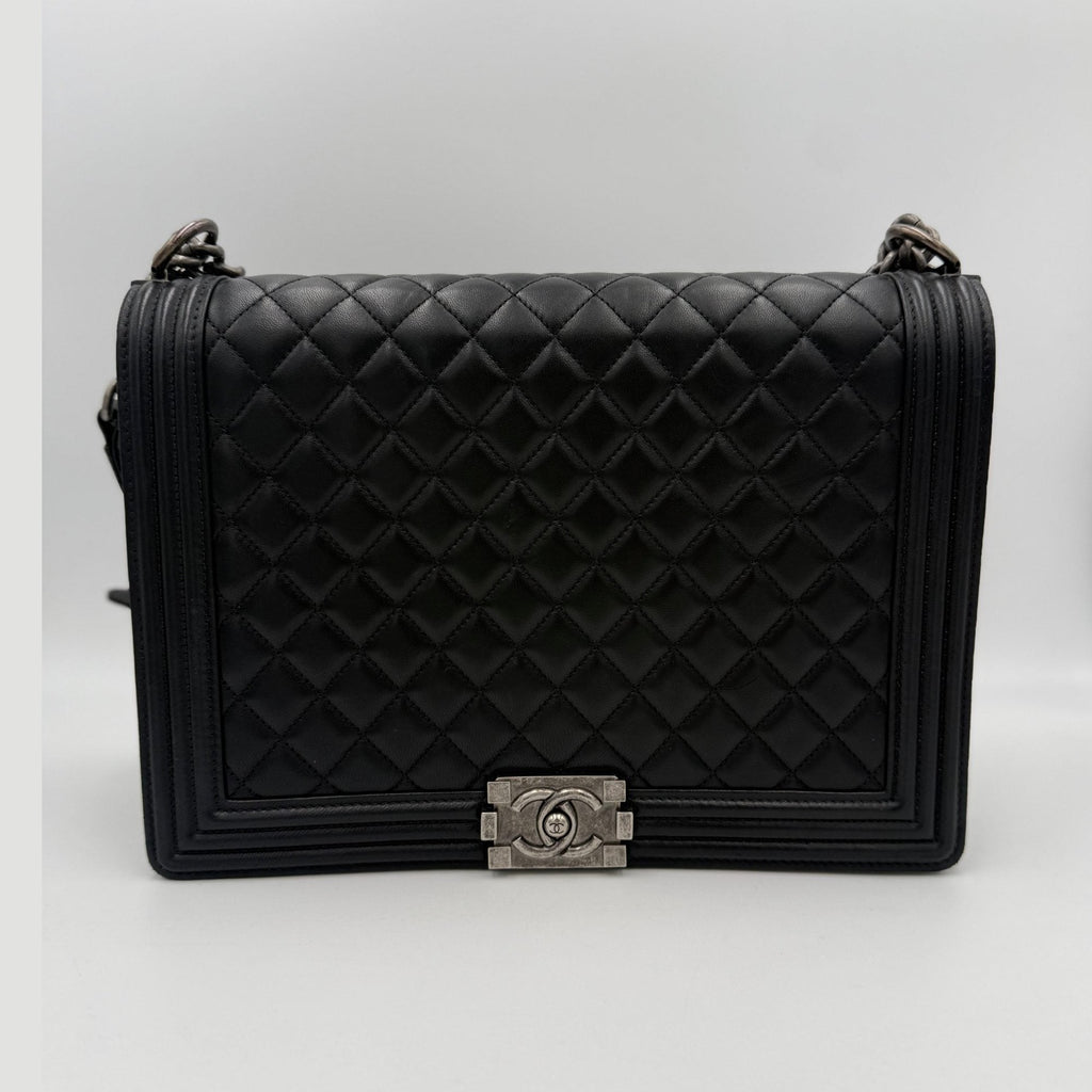 Chanel Bicolor Leather Handbag