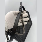 Chanel Bicolor Leather Handbag
