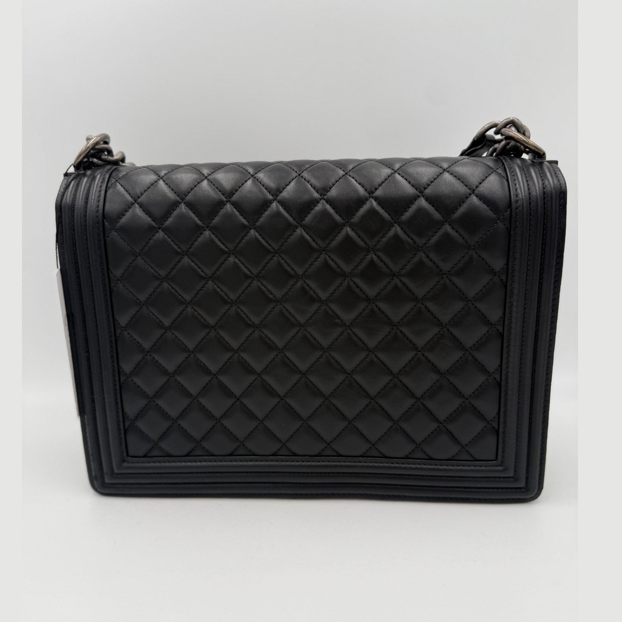 Chanel Bicolor Leather Handbag