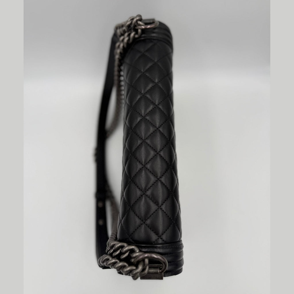Chanel Bicolor Leather Handbag