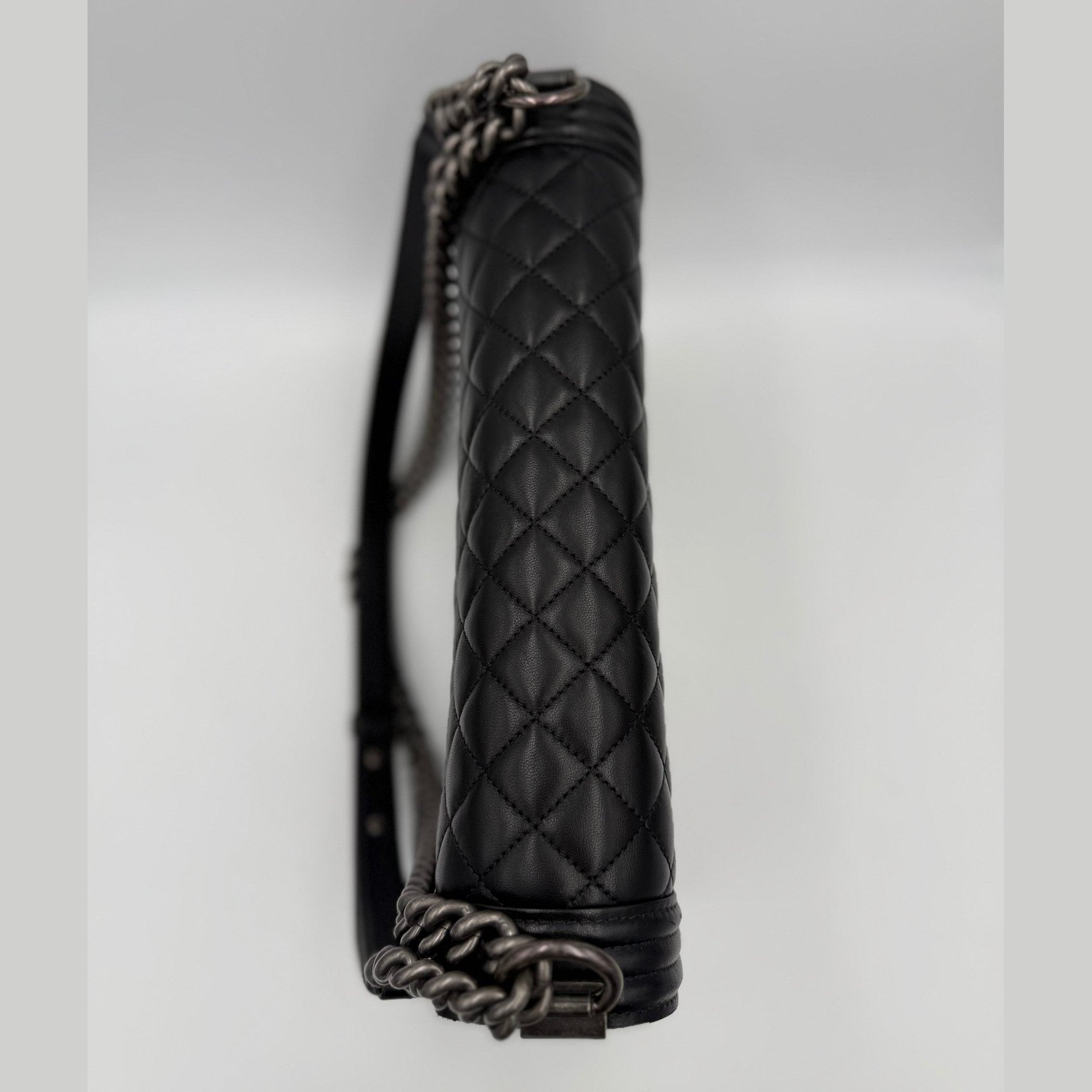 Chanel Bicolor Leather Handbag