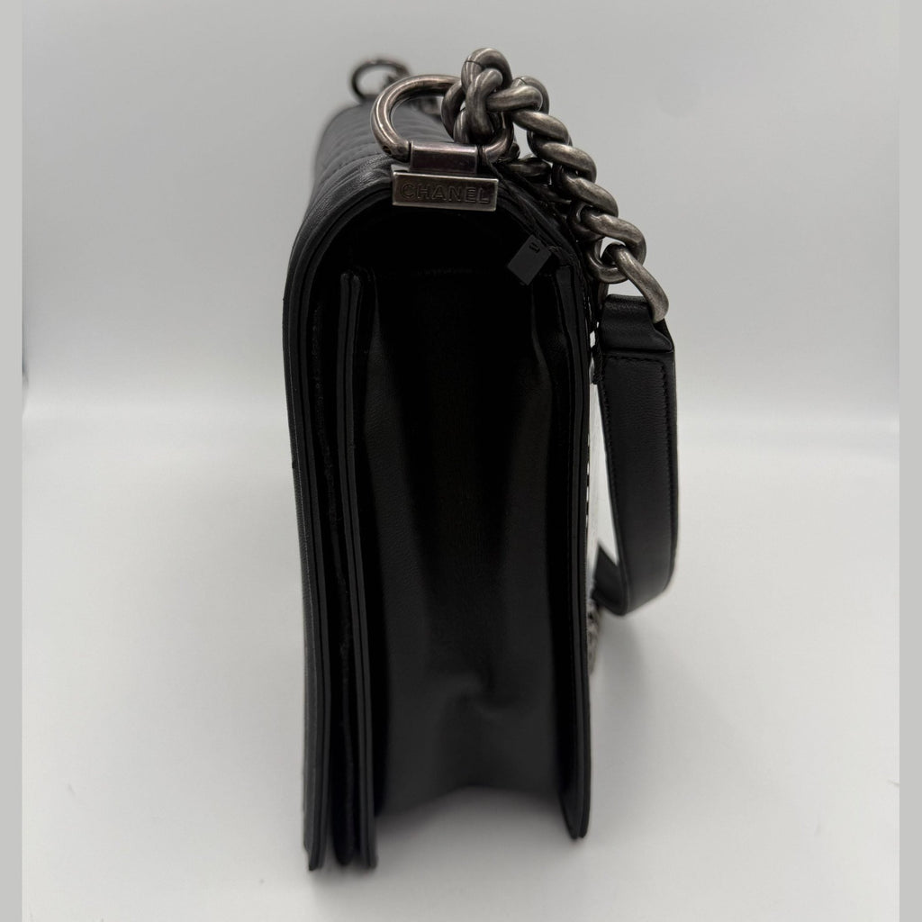 Chanel Bicolor Leather Handbag