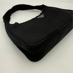 Prada Bicolor Nylon Handbag