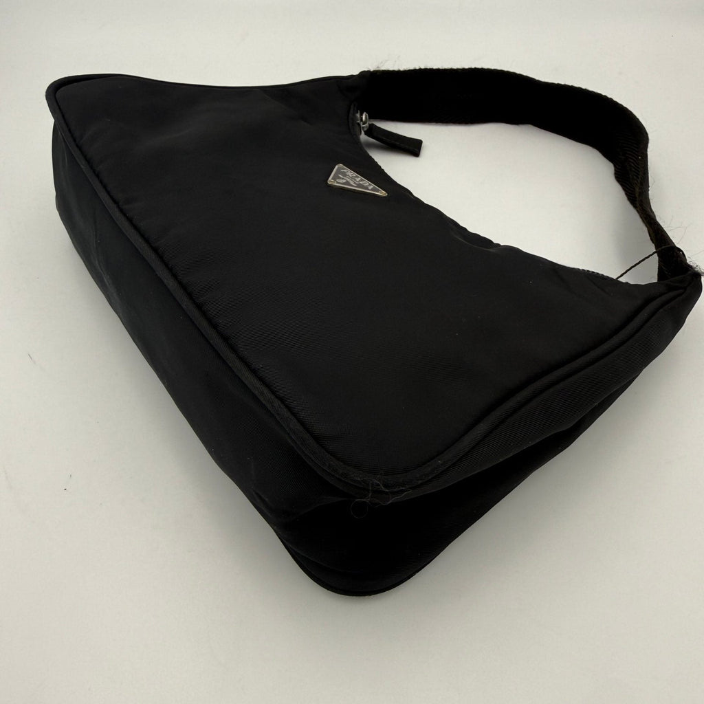 Prada Bicolor Nylon Handbag