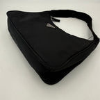 Prada Bicolor Nylon Handbag