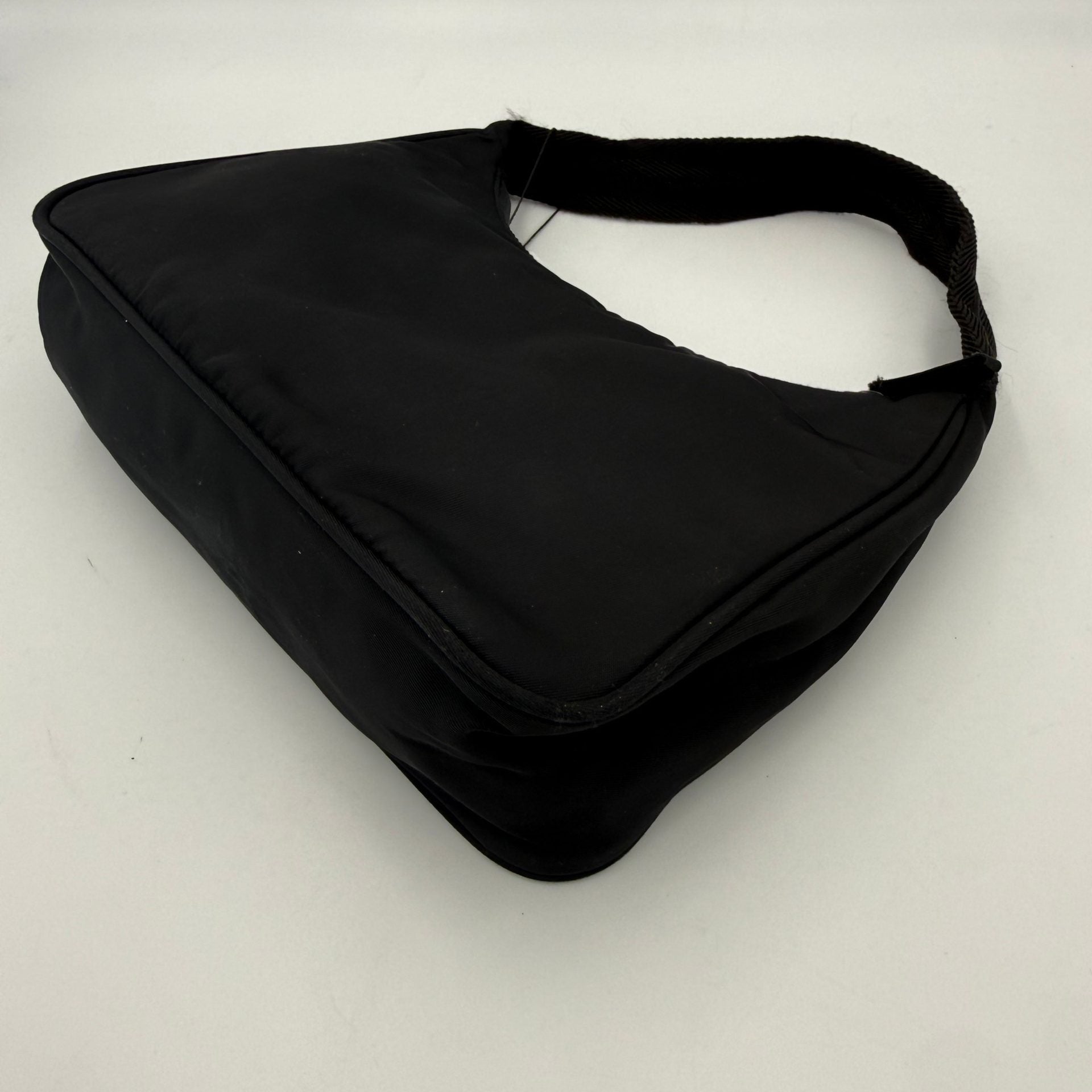 Prada Bicolor Nylon Handbag