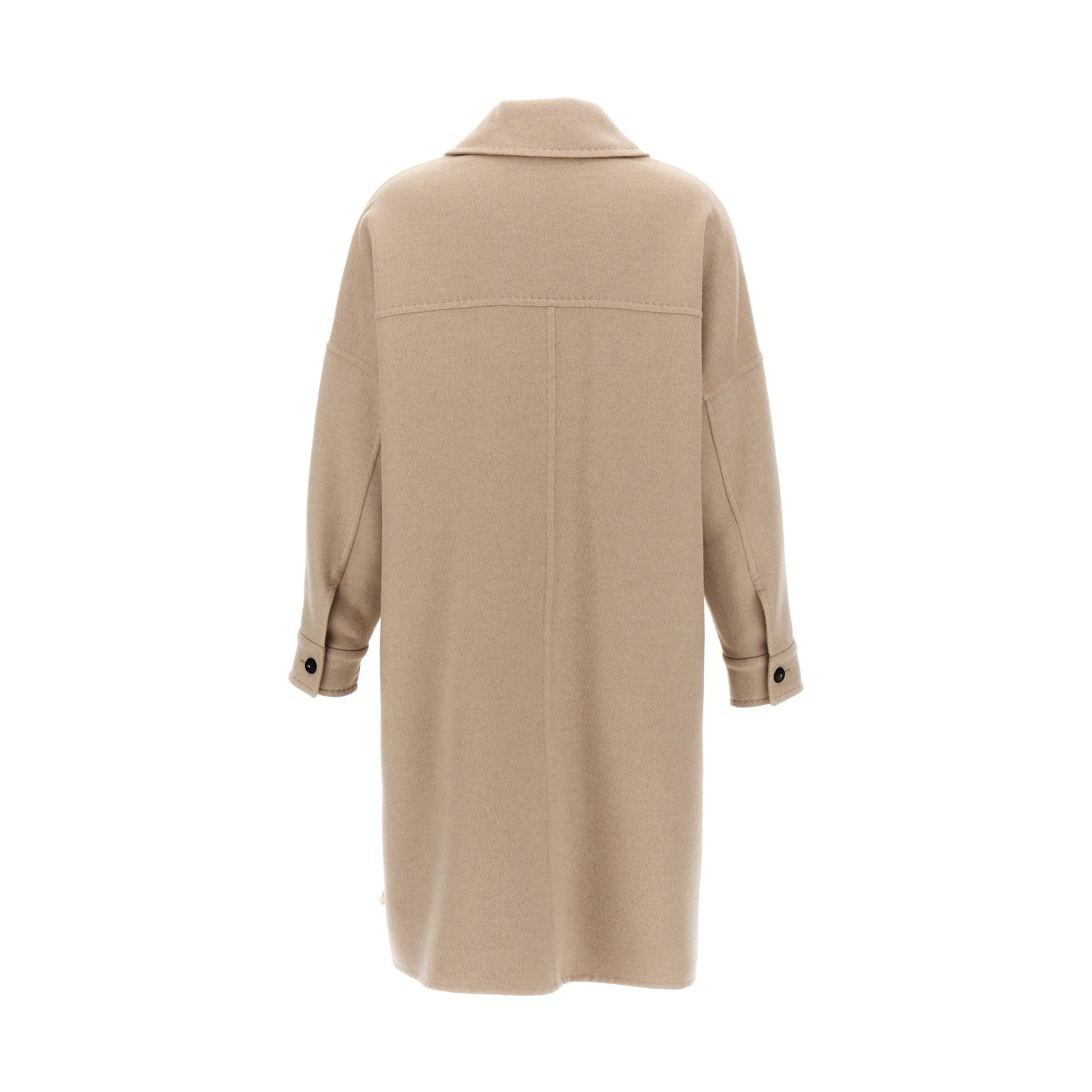 Max Mara Beige Cashmere Coat