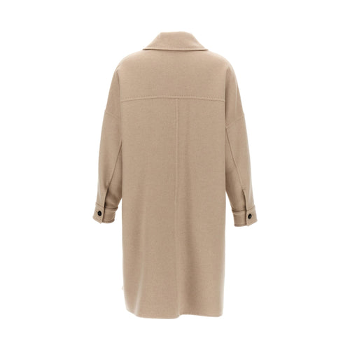 Beige Cashmere Coat