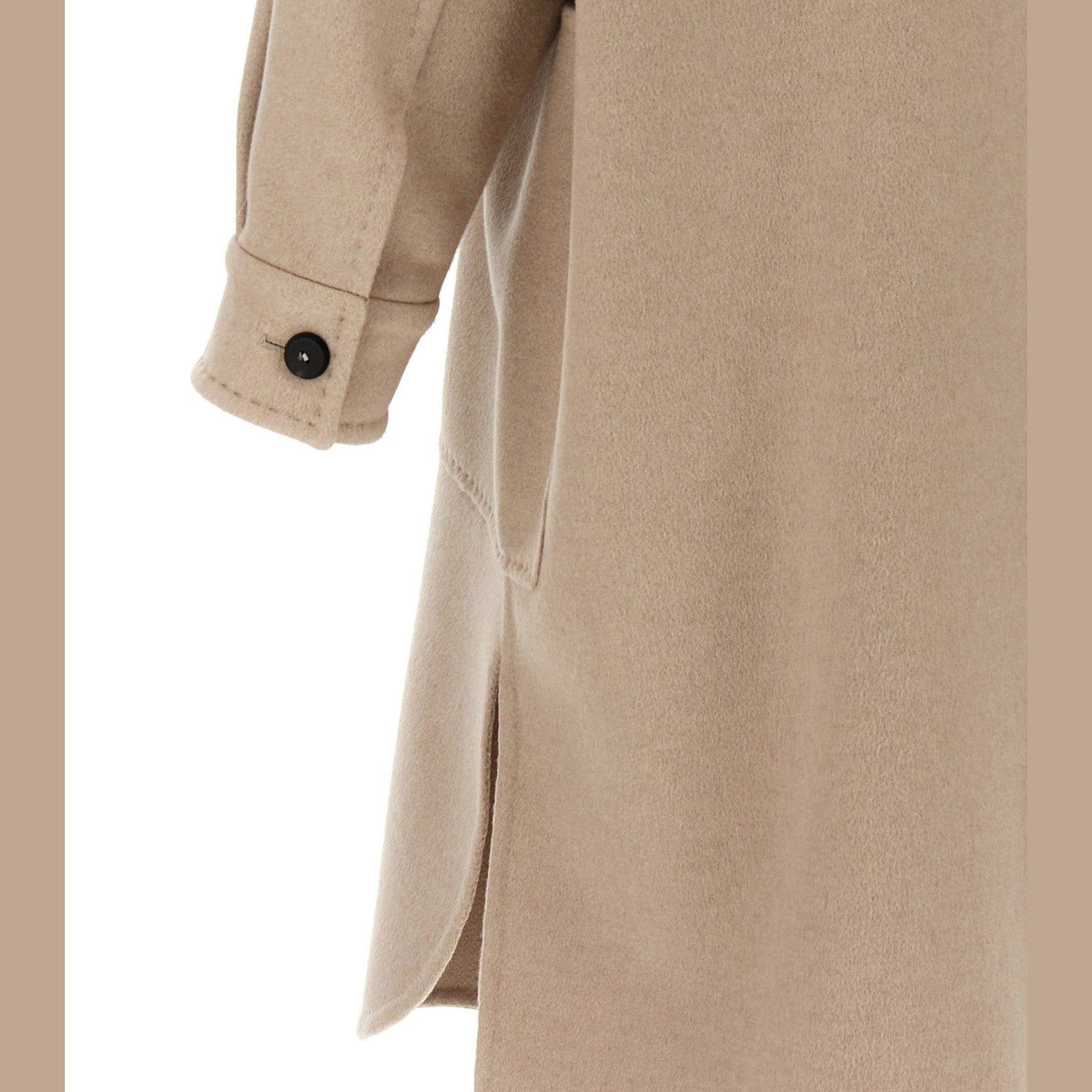 Max Mara Beige Cashmere Coat