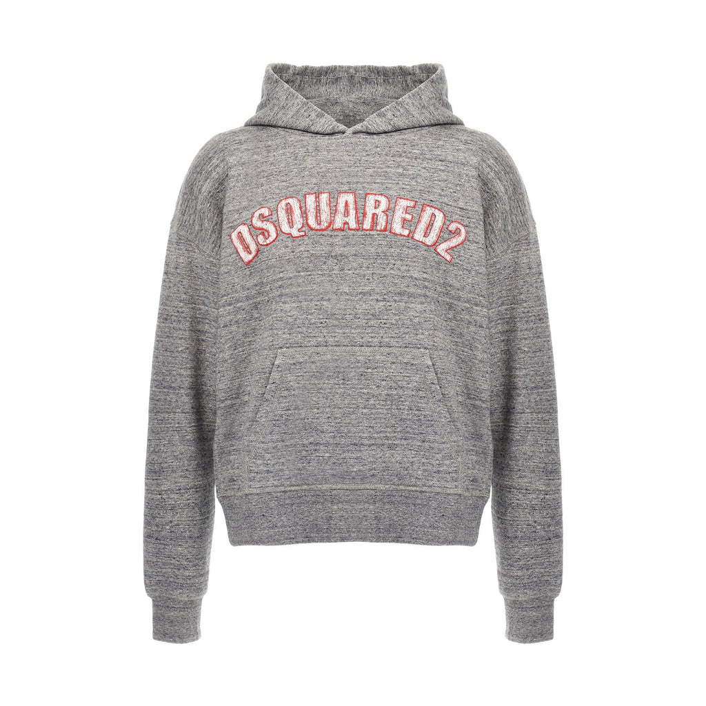 Dsquared² Gray Cotton Sweatshirt